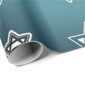 ster van david wrapping paper cadeaupapier (Rol Hoek)