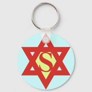 Ster van    DavidKeychain Sleutelhanger