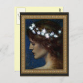 Ster van de hemel van Edward Robert Hughes Briefkaart (Voorkant / Achterkant)