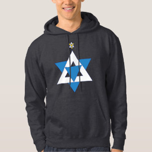 Ster van de kerstboom van David Hoodie