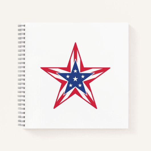 Ster van de vrijheid notitieboek (Voorkant)