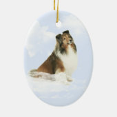 Ster van Grace Keramisch Ornament (Achterkant)