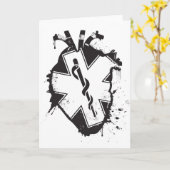 ster van het leven anatomisch hart kaart (Gele Bloem)