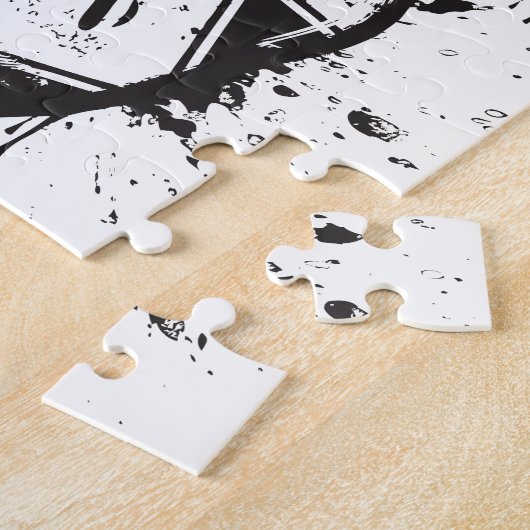 ster van het leven anatomisch hart legpuzzel (Zijkant)