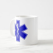 Ster van leven koffiemok (Voorkant links)