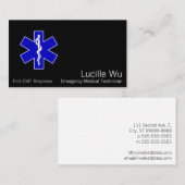 Ster van leven visitekaartje (Voorkant / Achterkant)