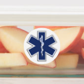 Ster van levensstijl Paramedische koolstofvezel Labels (Aangebracht)