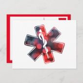 ster van life bokeh briefkaart (Voorkant / Achterkant)