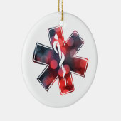 ster van life bokeh keramisch ornament (Rechts)