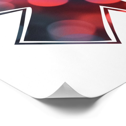 ster van life bokeh poster (Hoek)