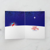 Ster van Wonder Feestdagen Kaart (Binnen)