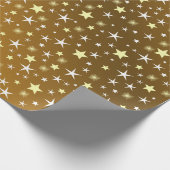 ster, vorm, glanzend, design, grafisch, best, elem cadeaupapier (Hoek)