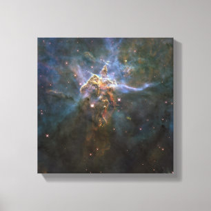 Ster-zichVormende van de Nevel van kiel Pijlers Canvas Afdruk