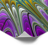Sterbreuk, fractaal abstract poster (Hoek)