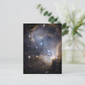 Sterclusters NGC 602 Galaxy Space Universe Briefkaart (Staand voorkant)