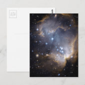 Sterclusters NGC 602 Galaxy Space Universe Briefkaart (Voorkant / Achterkant)