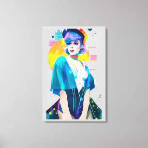 Sterdanser Canvas Afdruk