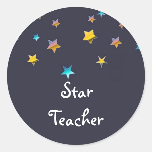 Sterdocent Ronde Sticker (Voorkant)