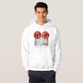  Stereo Mannen Hoodie (Voorkant volledig)