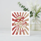 Stereo Mascot Briefkaart (Staand voorkant)