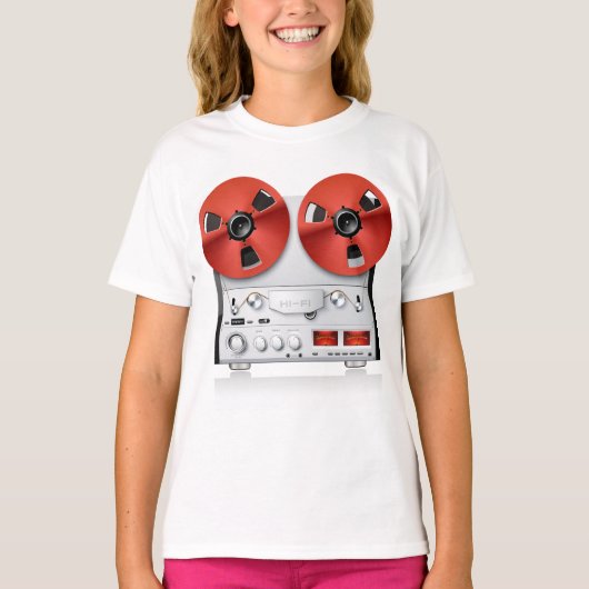 Stereo Meisjes T-shirt (Voorkant)