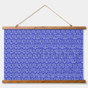 Stereogram 3D Hart Handen blauw ontwerp hangend ku Wandkleed