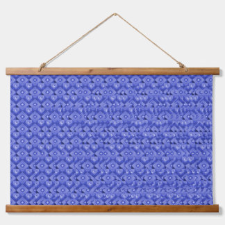 Stereogram 3D Hart Handen blauw ontwerp hangend ku Wandkleed