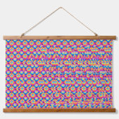 Stereogram 3d Heart Hands design hanging art Hangend Wandkleed (Voorkant)