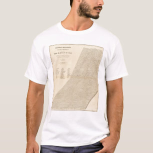 Stereogram van de waterverplaatsing Utah T-shirt