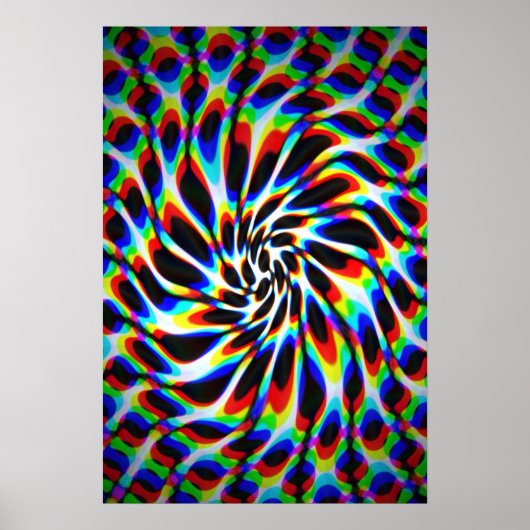 Stereogram Warp Poster (Voorkant)