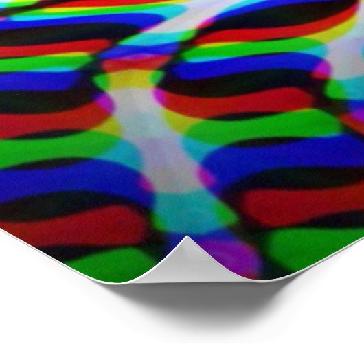 Stereogram Warp Poster (Hoek)