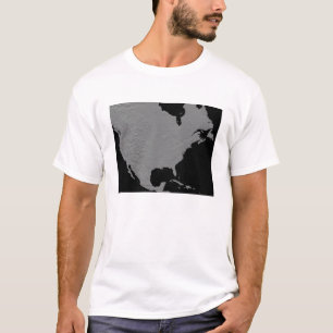 Stereoscopisch uitzicht van Noord-Amerika 2 T-shirt