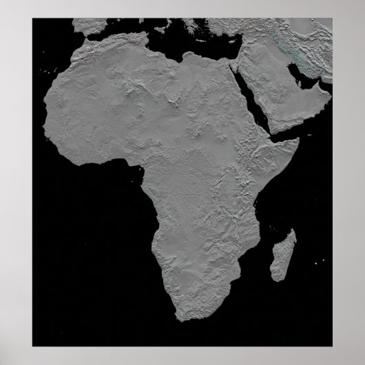 Stereoscopisch uitzicht van Noord-Amerika Poster (Voorkant)