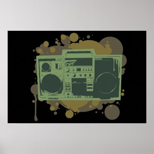 Stereostijl Poster (Voorkant)