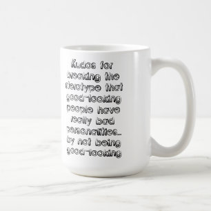 Stéréotype à l'air sympa Mug drôle