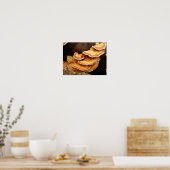 Stereum Hirsutum Fungi Poster (Keuken)