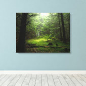 Sterf bos canvas afdruk (Insitu (Houten vloer))