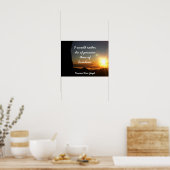 Sterf van passie - Vincent Van Gogh - kunstprint Poster (Keuken)