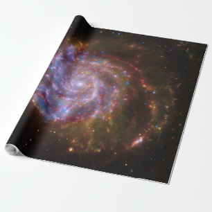 Stergeboorte in het Snelwiel:  M101 sterrenstelsel Cadeaupapier