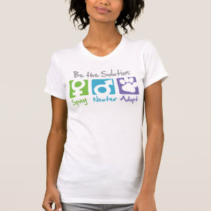 "Stérilisez, changez, adoptez" le T-shirt