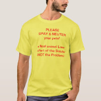 Stérilisez le T-shirt neutre