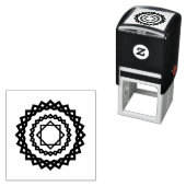 Sterillustratie Zelfinktende Stempel (In situ)