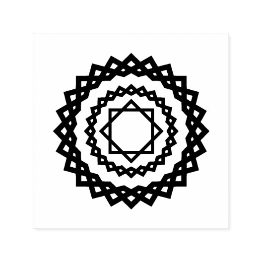 Sterillustratie Zelfinktende Stempel (Design)