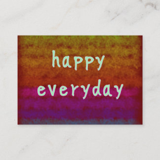 Sterk, 3,5 x 2,5-inch Visitekaartje