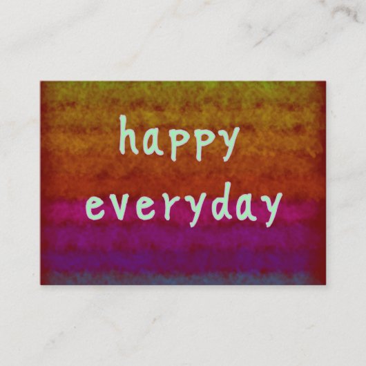 Sterk, 3,5 x 2,5-inch Visitekaartje (Voorkant)