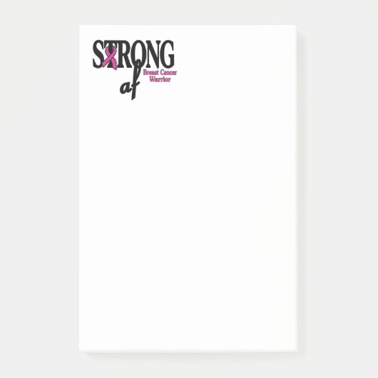 STERK af...Borstkanker Post-it® Notes (Voorkant)