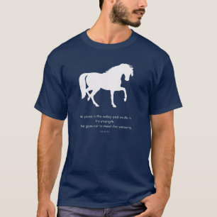 Sterk als een paard t-shirt