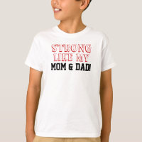 Sterk als mijn moeder papa Kinder Shirt