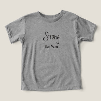 Sterk Als Moeder T-Shirt
