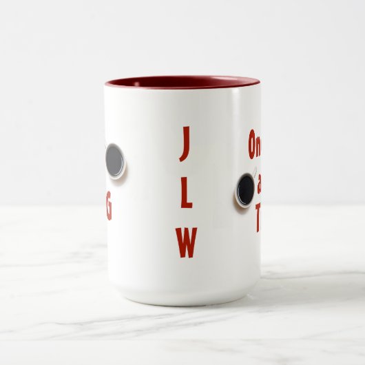STERK ÉÉN Sip per keer Koffiekoffie-Mok Mok (Midden)